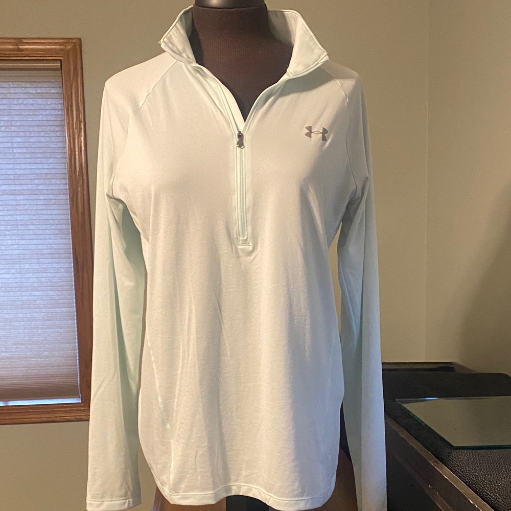 Under Armour mint green Long Sleeve Pullover